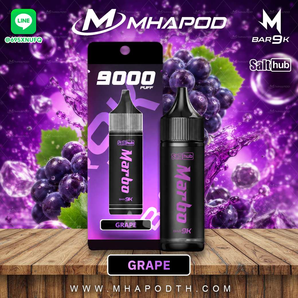 MABRO 9000 PUFF / มาโบ 9000 คำ MBAR 9K ของแท้