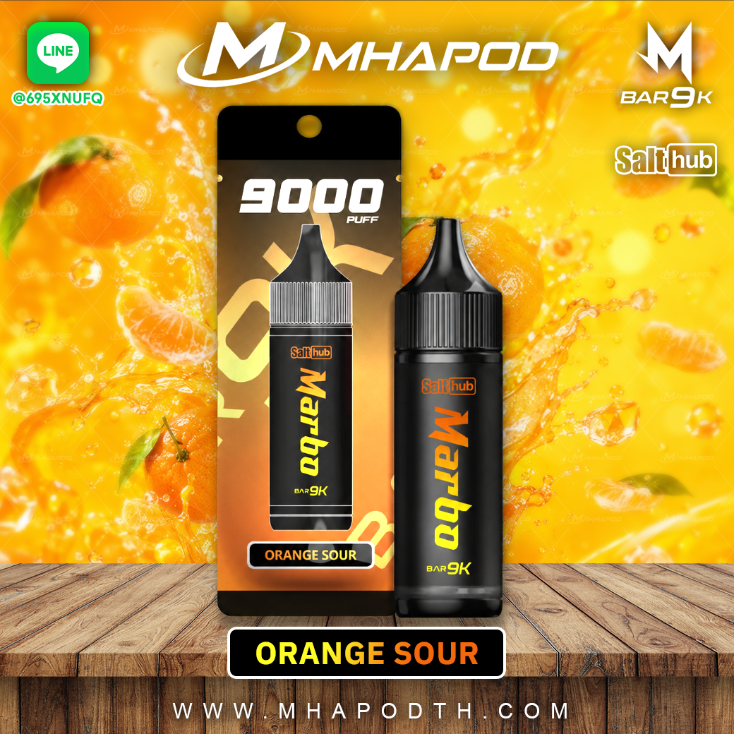 MABRO 9000 PUFF / มาโบ 9000 คำ MBAR 9K ของแท้