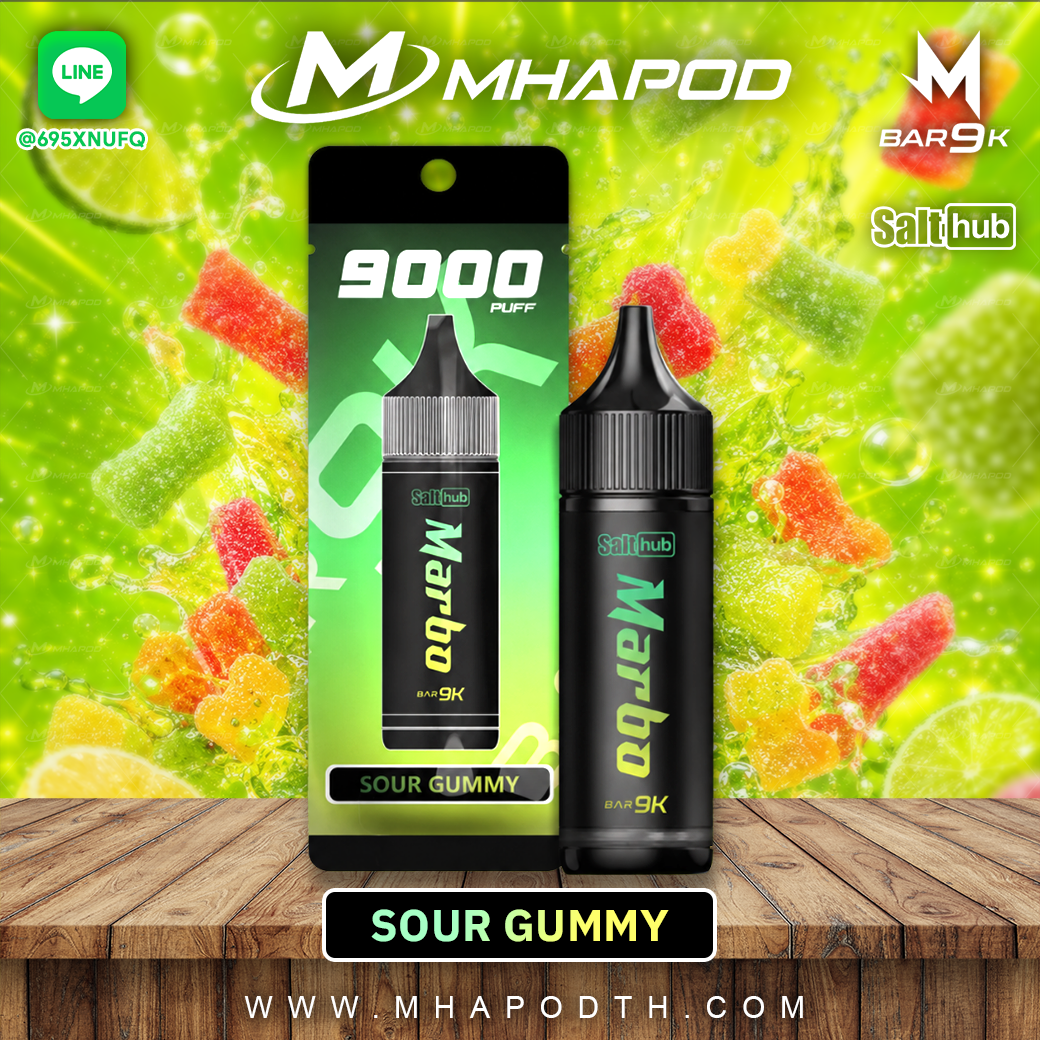 MABRO 9000 PUFF / มาโบ 9000 คำ MBAR 9K ของแท้